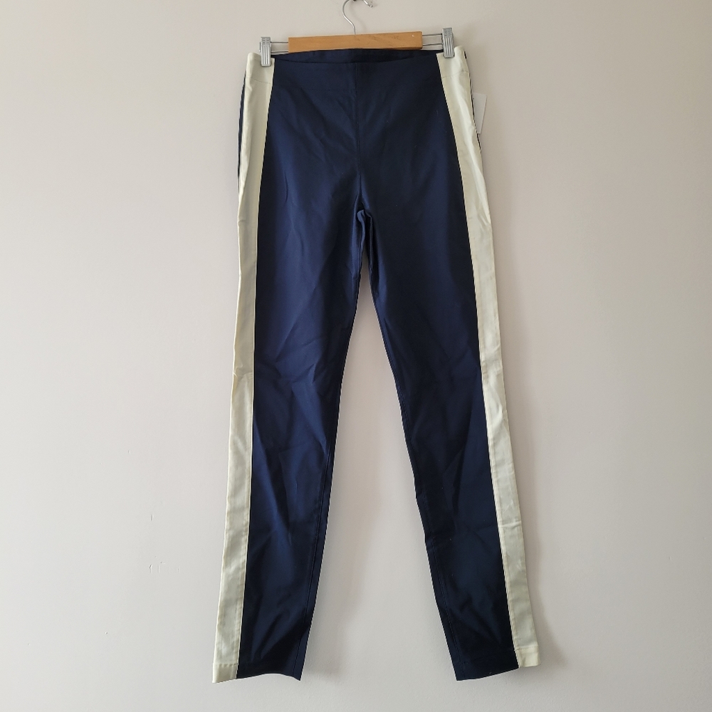 Kit and Ace classic pant skinny fit dark navy/canvas 6